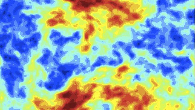 Simulation of velocity of dark and normal matter