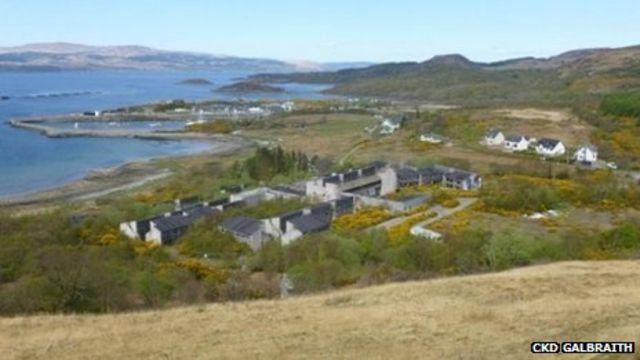 Unearthing the story of Scotland's industrial ghost village - BBC News