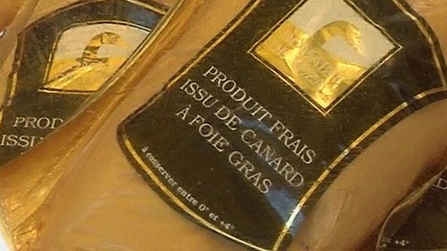 Packaged foie gras