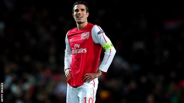 Robin van Persie to play final professional match on Sunday