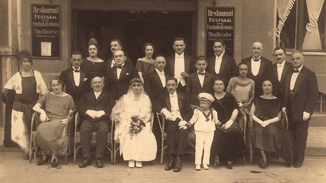 Montrose family wedding in 1923