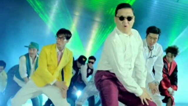 Psy in Gangnam Style video