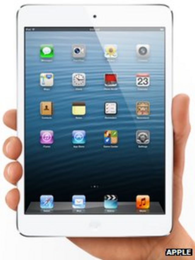 iPad Mini unveiled by Apple as it enters small tablet market - BBC