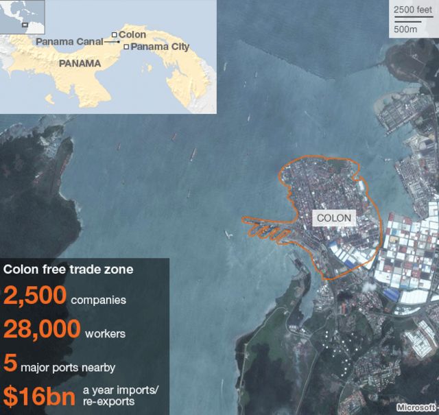 Colon Free Zone Map Colon Free Zone: Panama Repeals Land Sale Law - Bbc News