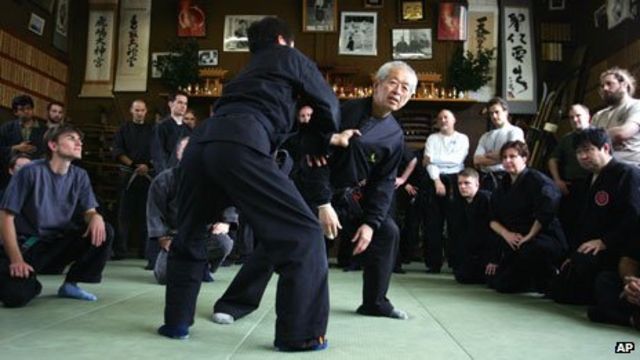 Full Complete Ninja Assassin Ninjutsu Martial Arts Suit Black Uniform Training 