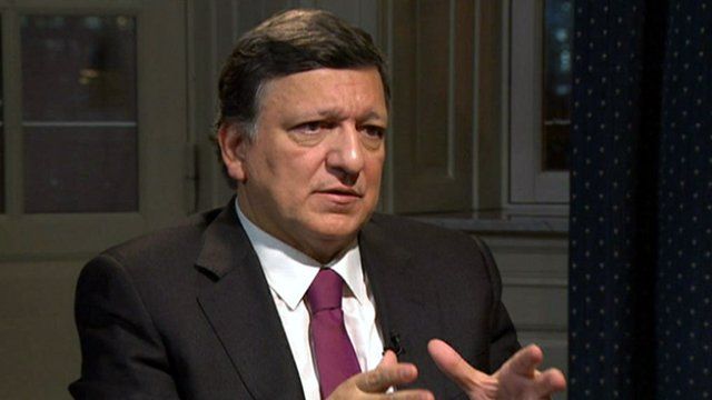 President of the European Commission Jose Manual Barroso