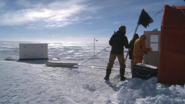Antarctic lake study