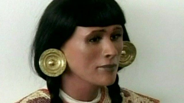 Reconstruction of the face of an ancient Peruvian priestess