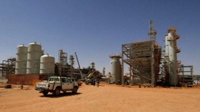 Oil installation at In Amenas, Algeria