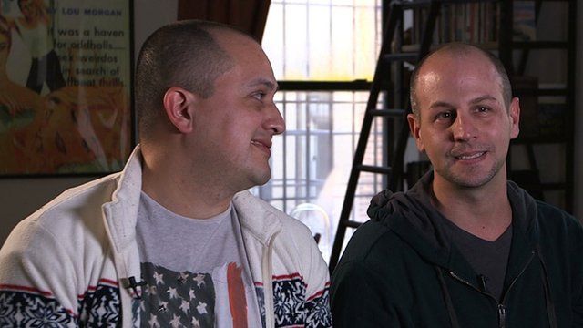 Jorge and Will explain how they found love online