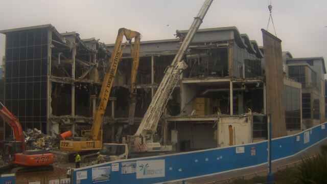 Demolition of Bournemouth IMAX