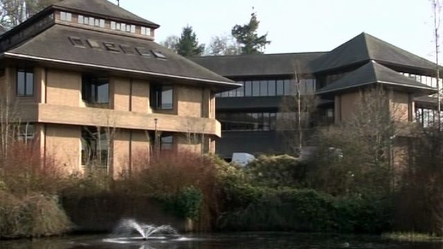 Powys council headquarters