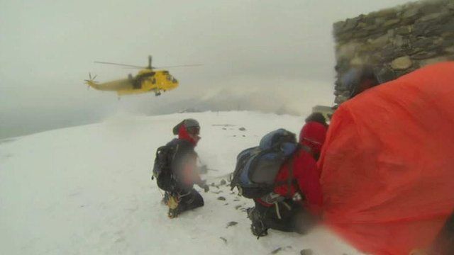 Llanberis Mountain rescue team