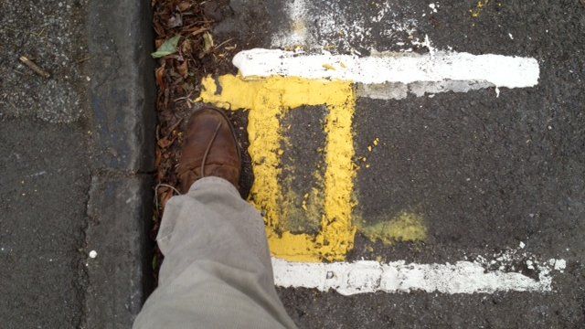 Double yellow lines in Cambridge