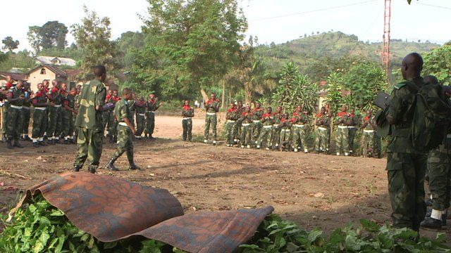 Soldiers in the Democratic Republic of the Congo