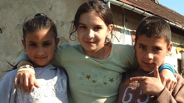 Romani children