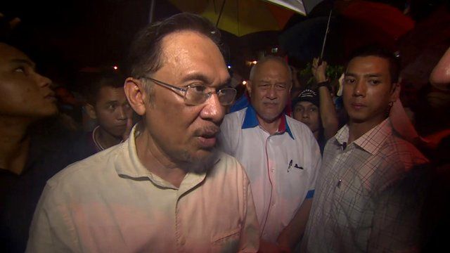Malaysian opposition leader opposition leader Anwar Ibrahim