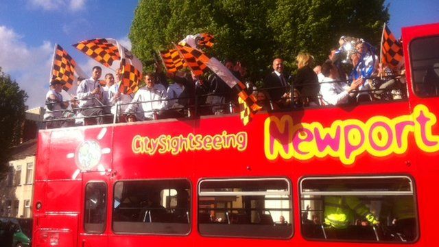 Bus parade