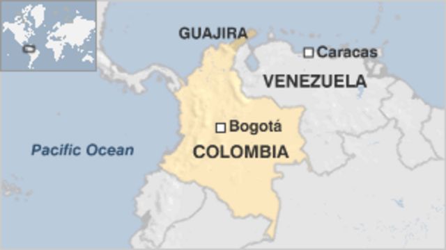 La Guajira Colombia Map Colombian Governor Kiko Gomez Charged With Murder - Bbc News