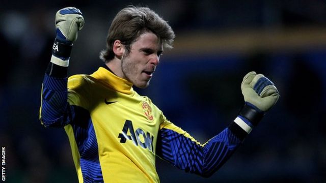 David De Gea Manchester United Keeper In Spain Under 21 Squad Bbc Sport