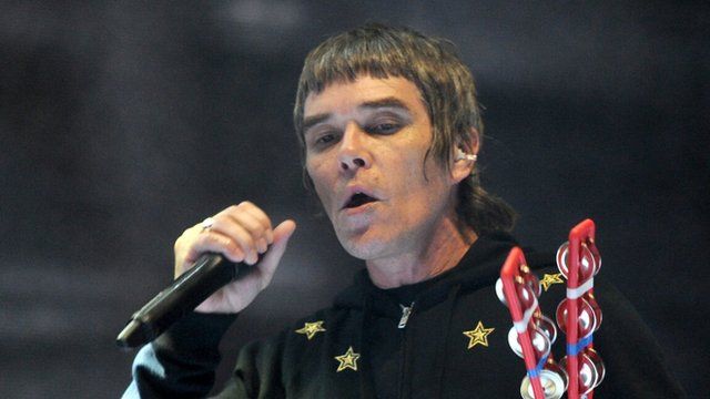 The Stone Roses' Ian Brown
