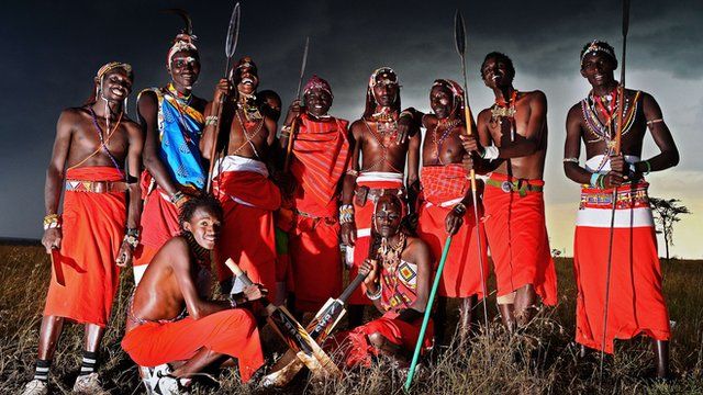 Maasai Warriors: Caught Between Spears and Cellphones : Goats and
