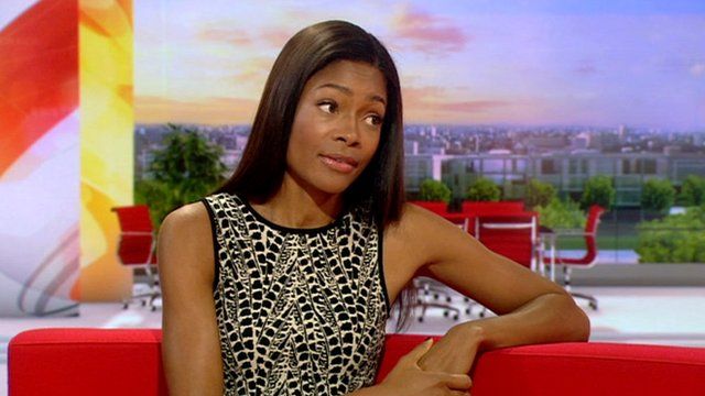 Naomie Harris on BBC Breakfast