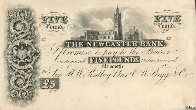 Newcastle banknote