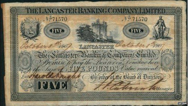 Lancaster banknote