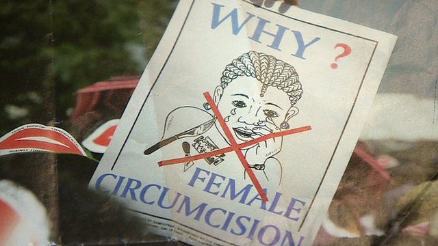 'Why female circumcision' poster