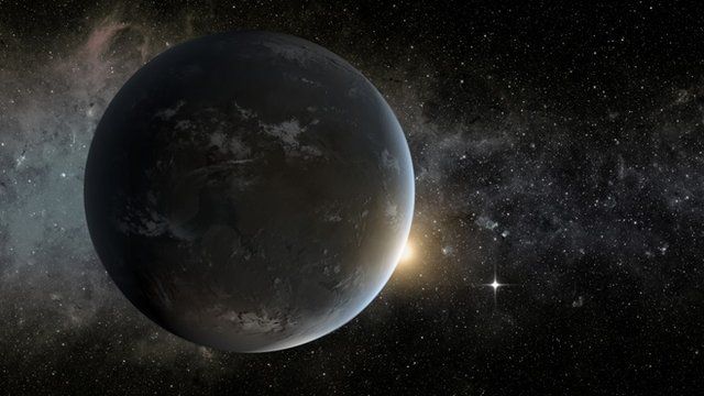 Artist's impression of an exoplanet