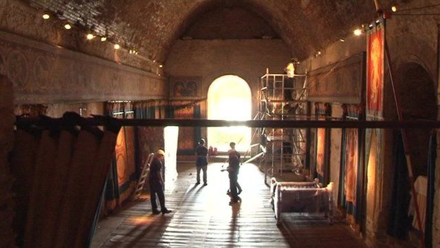 Kent Henry II's bedchamber in Dover Castle