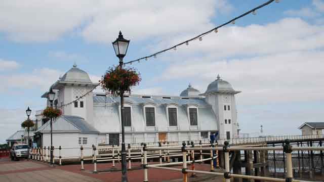Penarth Pier's refurbished pavilion
