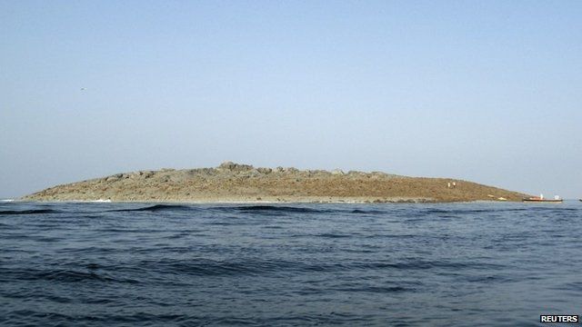 Island off Pakistan's coast