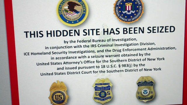 FBI notice on website