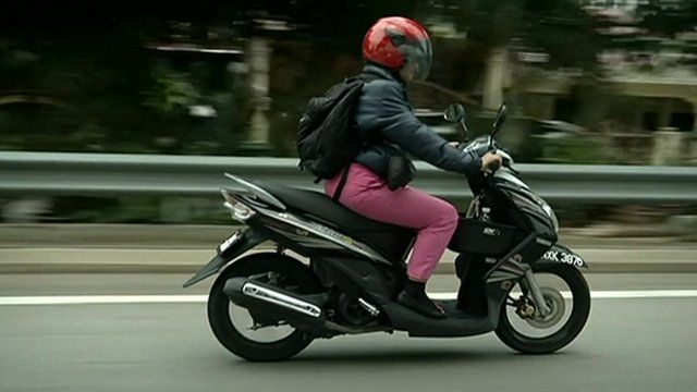 Scooter in Malaysia
