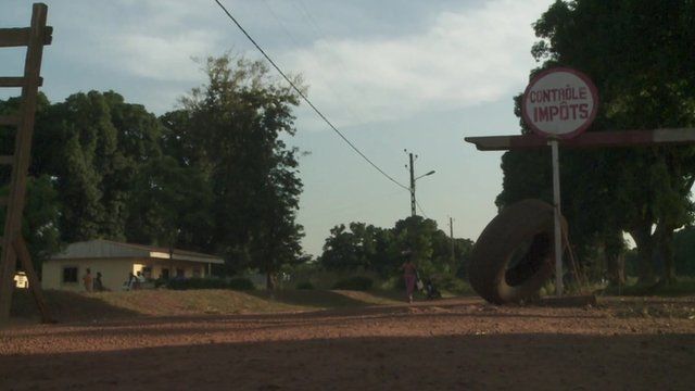 The Christian/Muslim 'barrier' in Bossangoa