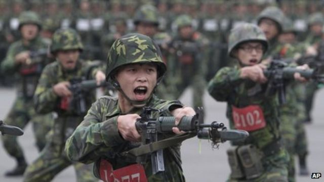 Taiwan's become a voluntary force? -