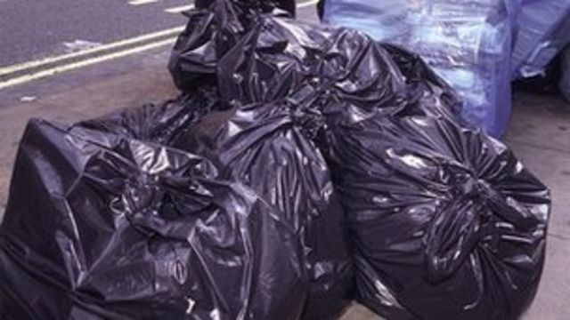 Bin bags to be checked at kerbside for recyclables in Swansea - BBC News