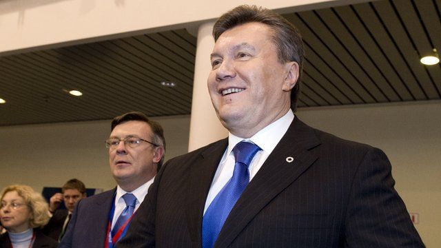 Ukraine's President Viktor Yanukovych, 29 Nov 13