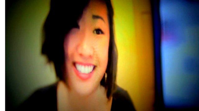 Asian American lady smiling