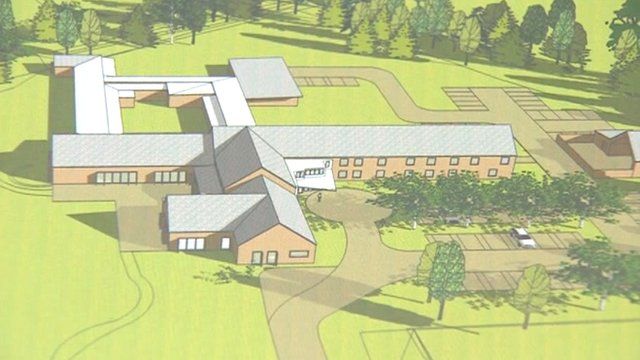 Artist's impression of the new hospice