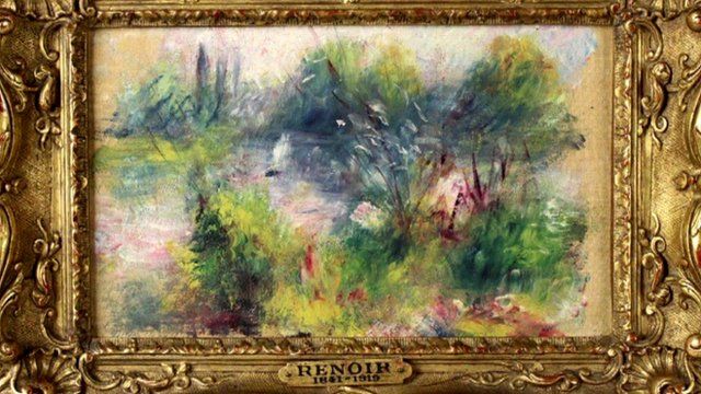 The Renoir painting at the centre of the court case