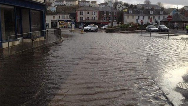 Flooding in Kingsbridge