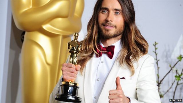 Jared Leto has damaged his Oscar statue already - Celebrity News & Gosssip