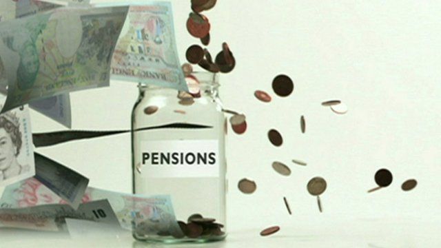 graphic of 'pension pot'
