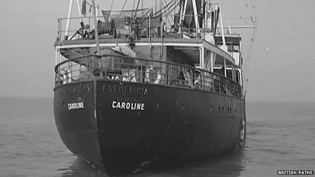 Radio Caroline pirate ship