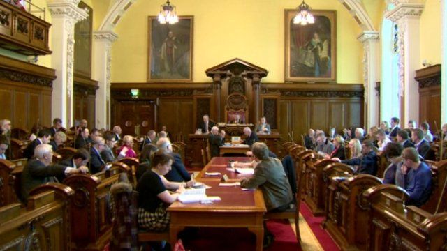 Belfast City Council meeting