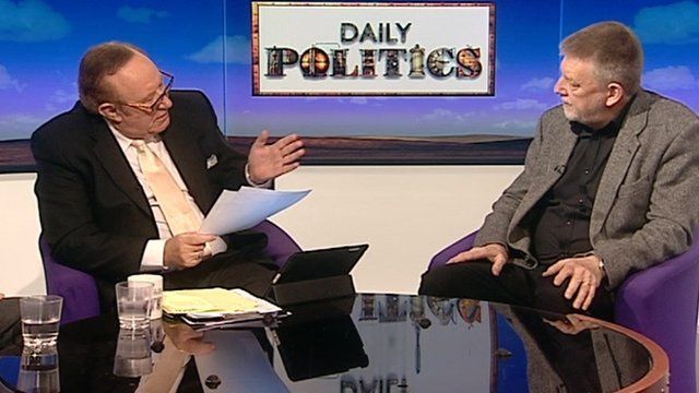 Andrew Neil and Dave Nellist