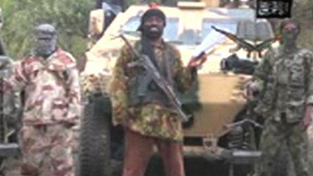 Still from Boko Haram video